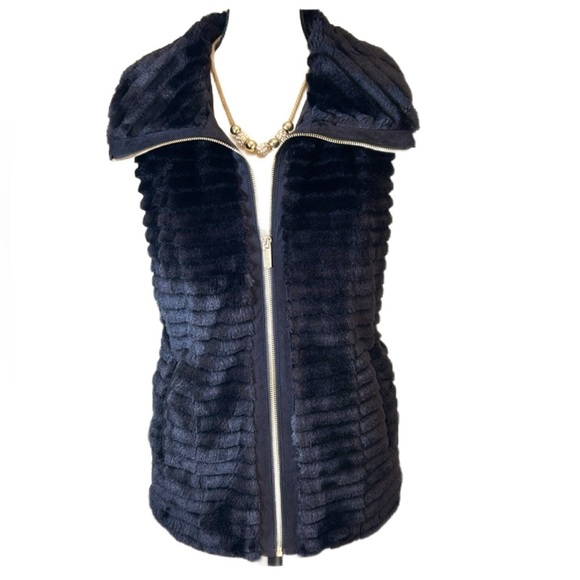 Calvin Klein Jackets & Blazers - Calvin Klein Faux Fur Vest, M